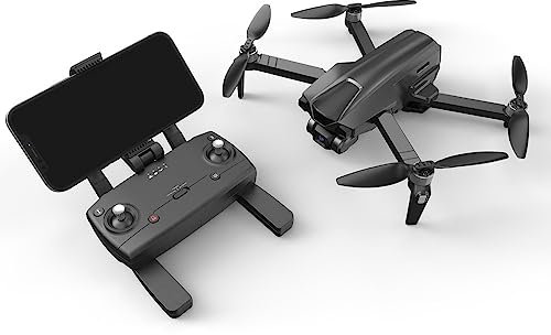 LUXWALLET Skyline6 Drone - 15-40KM/h - Professional 4K Video WiFi - GPS - 3000 Meter - 5Ghz FPV - 3-Axis Gimbal Aerial Photography - RC 3KM Distance