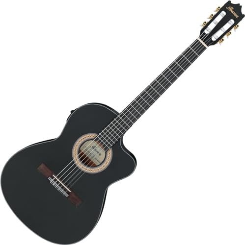Ibanez GA5MHTCE Konzertgitarre in Weatherd Black Open Pore