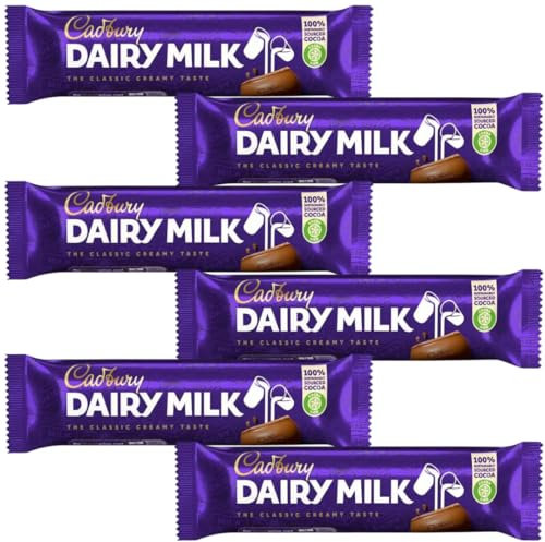 Milk Chocolate Bundle With Dairy Milk Chocolate Bar 45g (6 Pack)