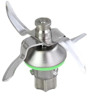 BmXauz Adecuado, Compatible con Thermomix Thermomix TM6, Juego de Cuchillas, Cabezal Cortador, licuadora, máquina de Cocina, Cuchillo de extracción de Acero Inoxidable