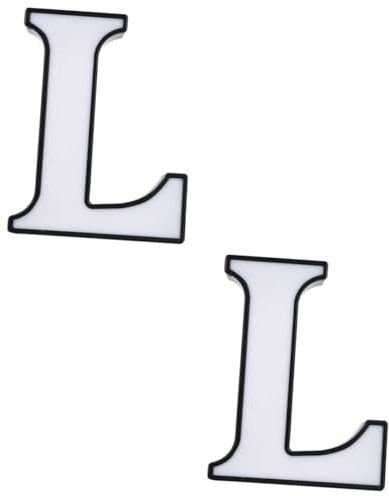 OSALADI 2 Stücke Geburtstag Nacht Licht Brief Zeichen Für Hochzeit Party Schlafzimmer Alphabet/keine Batterien