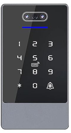 Paociuro TTLock Tastiera di Controllo Accessi con Riconoscimento Facciale Controller di Accesso Autonomo Impermeabile per Impronte Digitali per Serratura-A
