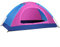 Tenda da campeggio, ultraleggera, con borsa per il trasporto, impermeabile, design a doppia porta, per escursioni, escursioni e gite, per 2 persone, colore: rosa