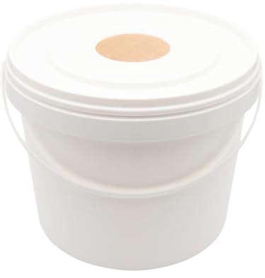 Futtereimer (5 Liter) mit Siebdeckel für flüssiges Bienenfutter Imkerei Imker Bienenbeuten