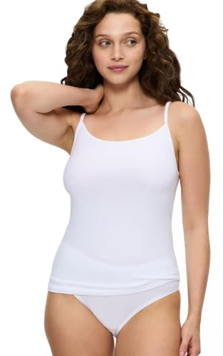 Triumph Damen Sense of Cotton Spaghetti Top Undershirt (1er Pack)