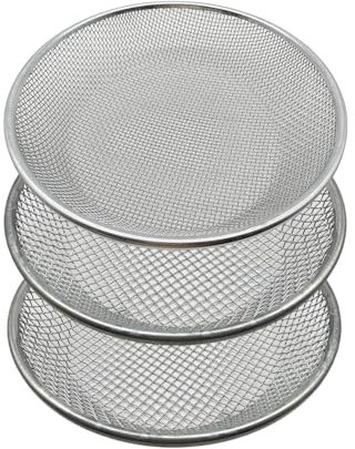 Erdsieb für Garen, 30,5 cm, Bodensieb für Steine, Kompost, geeignet für 2,7 l Trommeln 10 mm, 6 mm, 3 mm