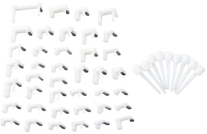 Zoeyilan 50PCS Hard Drive Head Replacement, Hard Drive Repair Head Tool Kit, Hard Disk Magnetic Head Comb, Repairing Changing Tools for Data Recovery