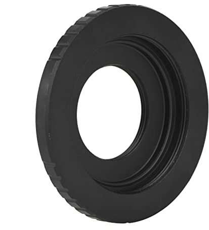 Qukaim Metall Manueller Fokus Objektivadapter Ring für M42 Schraube C Mount Objektiv auf M4/3 Kamera, Kameraobjektivadapter, Kompatibel mit M4/3 Systemen