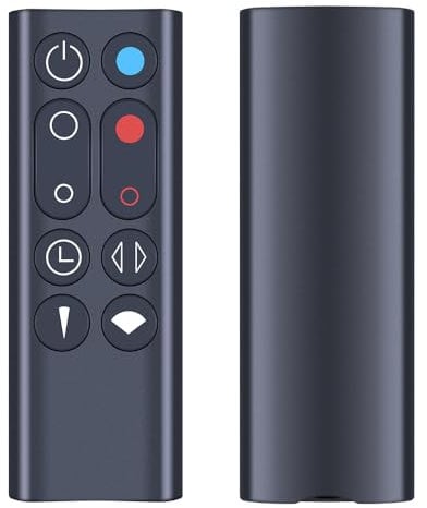 CLVIZCXOM 967197-13 Remote Control Replacement Fit for Dyson Air Purifier Fit for Dyson Pure Hot+Cool Fan Purifying Heater HP00 HP01 (Black)