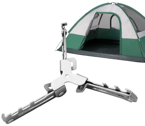 Stabilisateur De Réchaud De Camping, Support Pour Bouteille De Gaz, Base pour Réservoir d'Air avec Trépied - Idéal pour Débutants en Cuisine Extérieure, Grillades et Barbecues