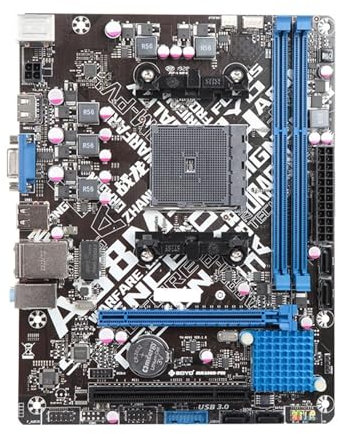 HYUIND Carte mère Fit for SOYO A88M avec processeur A8-5600K DDR3 16 Go [8 Go * 2] Composants informatiques Carte mère de Jeu SATA3 Processeur AMD FM2+/FM2