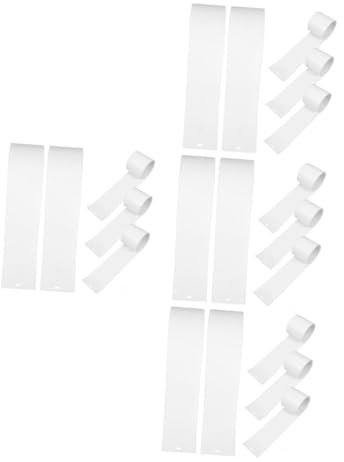 DIYEAH 4sets Vertical Blind Replacement Slats for Windows and Sliding Doors Blinds Panels Easy Installation Vertical Slats 5pcs*4