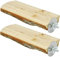 Papageienkäfig Barsch, Holz für Vögel (2 Packungen)