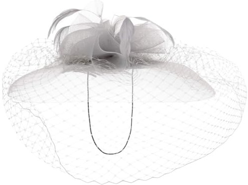 LIERYS Vilisca Fascinator mit Schleife Uni einfarbig Made in Italy Damen Frühling Sommer