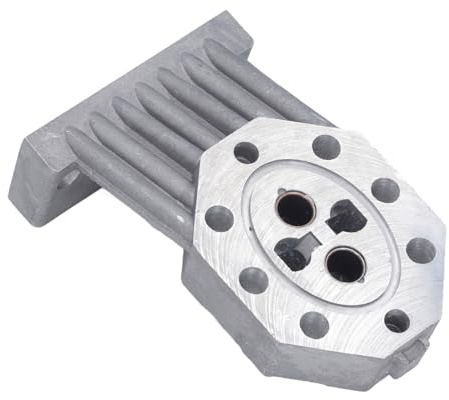 ZAICOLER Log Splitter Pump Casting Housing, Aluminum Alloy Universal Replacement Parts, Hydraulic Splitter Parts with Seals, Ideal for 4T 6T 7T 8T FM8 FM16 Electric Wood Splitters