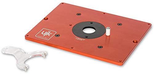 UJK 10mm Aluminium Router Table Insert c/w Universal Base