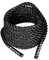 Suprfit Battle Rope - Power Rope für Cross Training und Functional Training, Schwungseil zur Förderung der Kraft und Ausdauer, Länge: 15 Meter, Material: Kunstfaser, ummantelte Seilenden