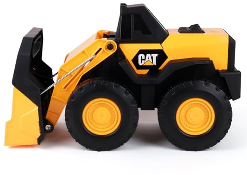 CatToysOfficial Vehículos de Construcción de Juguete | Pala Cargadora de Acero | Resistente, Duradero, Partes Articuladas | CAT Toy Regalos y Juguetes para Niños de 3 Años o Más