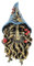 Fiesta Studios Wandrelief Greenman Wandschmuck