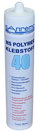 5x MS – POLYMER KLEBSTOFF 40 Klebstoff Dichtstoff 290ml Kartusche