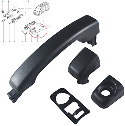ZEALfix Türgriff für Master MK3, Opel Movano Vivaro, Nissan NV400 MK3-MK4, 806069981R, Außenschiebegriff, 806075963R