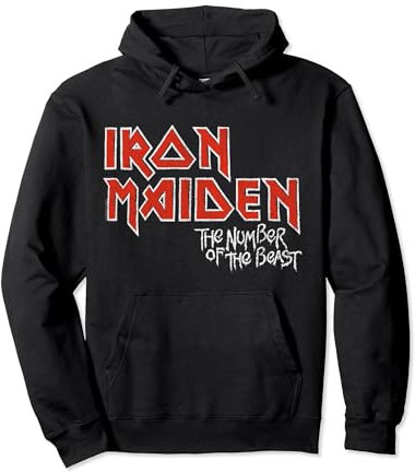 Iron Maiden - _Vintage Stacked NOTB Logo Pullover Hoodie