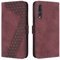 OKZone Coque pour Huawei P20 Pro, Etui Protection Housse Premium en Cuir PU Portefeuille Étui Téléphone [Fermoir Magnétique] [Fentes pour Cartes] Flip Case pour Huawei P20 Pro（Rouge