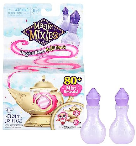 Magic Mixies Nebelnachfüllpackung für magische Wunderlampe mit 2 Fläschen für je 40 Anwendungen