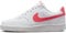 NIKE Damen W Court Vision LO NN Sneaker, White/SEA Coral-Volt-Black, 38 EU