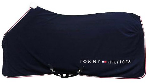 Tommy Hilfiger Equestrian Abschwitzdecke Fleece Desert Sky, Größe:145 cm, Farbe:Desert Sky