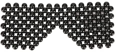 Jade-Augenmaske, Stein-Augenmaske, heiß oder Kalt, mit Jade-Maske, Gesichtsaugen, Schlafmaske, Relief-Augenabdeckung für Frauen, Männer, Trockene Augen, Kühlend und Lindernd