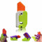 ESPRY 3D-Drucken Zappelmesser Spielzeug, Schwerkraft-Messer-Spielzeug, Plastik Zappelspielzeug, 3D gedrucktes Plastikmesser, Rübe-Messer-Karotte-Messer-Spielzeug (1PC-02#)