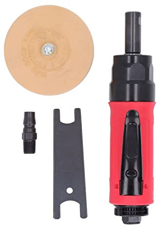 Luft Stabschleifer, YDE-4946 4000 U/min Gerade Pneumatische Schleifmaschine mit 1/4 Zoll Lufteinlass, Ergonomisches Polierwerkzeug Set Mit Körpergriff