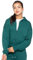 989Zé ENZO Womens Hoodie Top Casual Fleece Cropped Sweatshirt With Hood Crop Hoody (UK, Alpha, L, Regular, Regular, Dark Green With Zip)