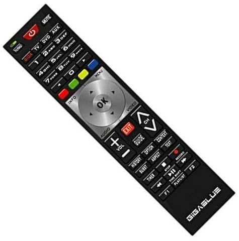 AC-Sat-Corner Original GigaBlue UHD IP 4K Fernbedienung V2