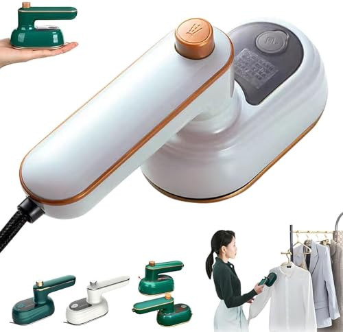 Rotary Clothing Iron Portable Handheld Mini Electric Iron Iron with Steam Function Suitable for Travel and Home Use