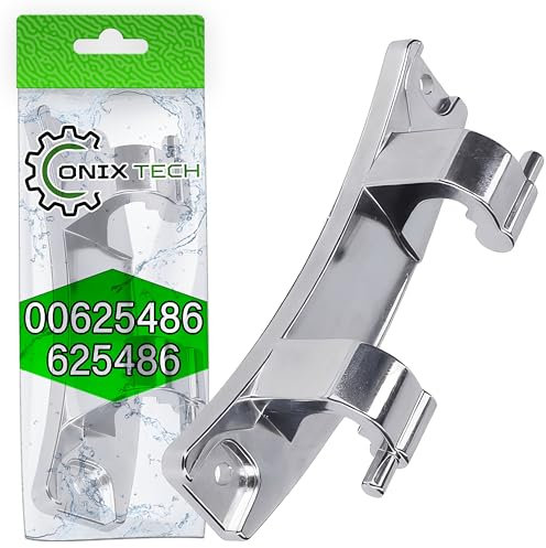 Bisagra para Puerta de Lavadora con Código Original 00625486 625486 para Bosch para Neff para Balay para Siemens VarioPerfect iQ100 iQ300 Maxx ecoEdition Classixx - Garantía de 5 Años - ONIX TECH