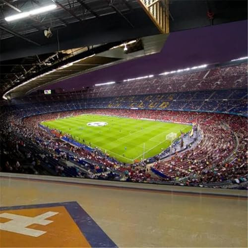 YYZOVBNN Weltberühmter Fußballverein, Fußballspiel, Stadion, 3D-Fototapete, moderne Bar, Restaurant, industrielle Dekoration, Wandbild, Kinderzimmer, Poster
