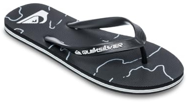 Quiksilver Molokai Art 25 - Flip-Flops for Men - Sandalen - Männer - 44 - Schwarz