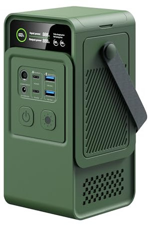 Ctolity AP200L Estación de Energía Portátil - 192Wh (60000mAh) Batería LiFePO4, Carga Rápida 5 Puertos Compatible con Solar Camping Viajes y Emergencias