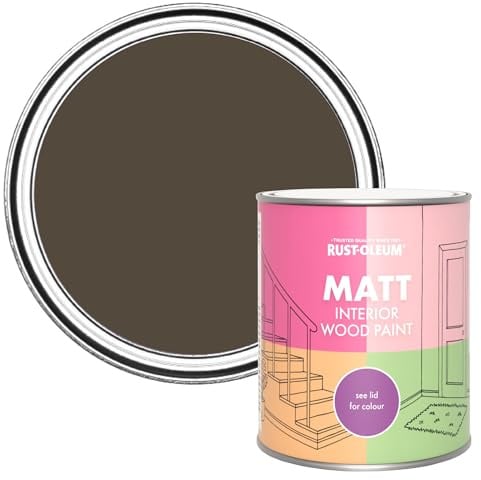 Rust-Oleum Interior Wood Paint in Matt Finish - Lockwood 750ml