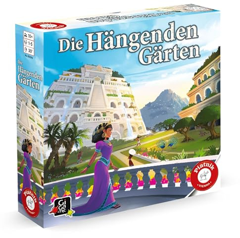 Piatnik 811296 - Die hängenden Gärten - Gestalte EIN Wunderwerk der Natur