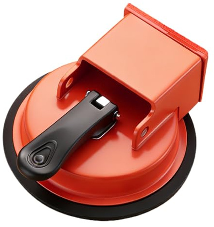 Boden Saugnapf Werkzeug - Laminat Schließer & Fliesen Heber | Reparatur Für Parkett Vinyl, Starker Halt, 11.8cm Handlicher Griff, Lückenlos Verlegen, DIY Lösung, 1 Stück