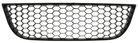 Doppelsteg Sport Kühlergrill Für VW Für Polo MK4 9N3 Facelift 2005-2009 Frontgrill Unten Mitte Stoßstange Nebelscheinwerfer Lüftungsgitter Abdeckung 6Q0853677B(1Pcs Middle)