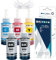 LCL 664 T664 Tinte Kompatibel mit Epson 664 Tintenflasche Multipack Kompatibel für Epson EcoTank ET 2650 UND 2600 UND 2550 ET-2650 ET-2600 ET-2550 ET-2500 ET-4500 ET-4550 ET-3600 (5er-Pack)