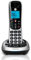 Motorola CD4011 DECT 6.0 Telefono cordless con segreteria e blocco chiamate, argento/nero, 1 auricolare