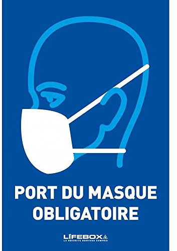 5 Panneaux Affichage pour COVID 19