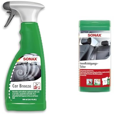 Sonax Rauch EX Geruchsentferner und Frischer Sprühen, Entfernt Irritierende und Unangenehme Gerüche, 500 ml