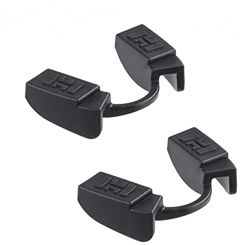 Gewichtheben-Mundstück für Fitness und Fitnessstudio, Powerlifting Mundschutz alle Arten von Kraftsportarten, niedriger Kiefer, kein Kontakt (2 PACK BLACK)