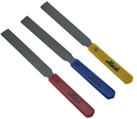 3-Pack Double Edge Bass Guitar Nut Slotting File Electric Bass Nut Files String Slots Files Luthier Tools